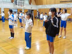 ダンスの練習