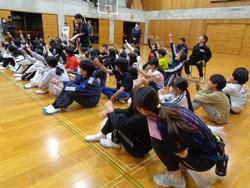 志染小との交流会