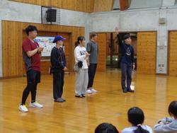 志染小との交流会