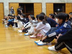 志染小との交流会