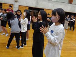志染小との交流会