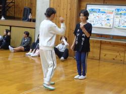 志染小との交流会