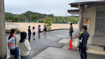 出発式　校長あいさつ