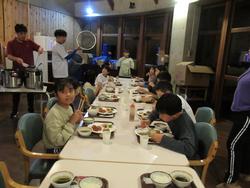 夕食
