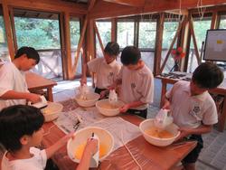 カステラづくり