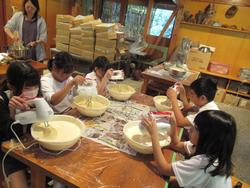 カステラづくり
