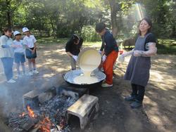 カステラづくり