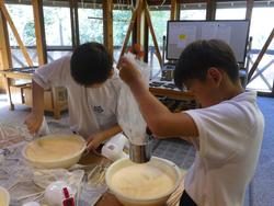 カステラづくり