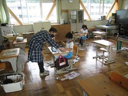 練習している様子2