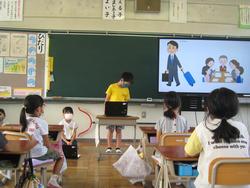 発表している様子3