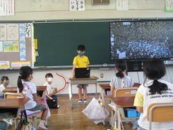 発表している様子4