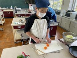 調理実習です