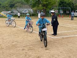 自転車の練習