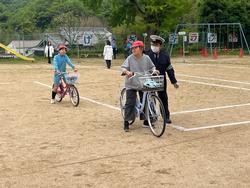 自転車の練習