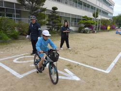 自転車の練習