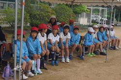 開会式の子どもたち