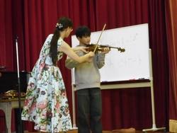 ヴァイオリン体験