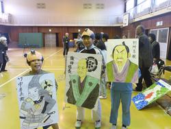 かつらをかぶる