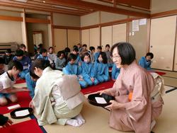 お菓子をいただきます