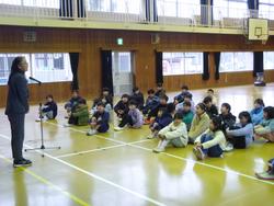 校長先生のお話