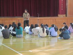 先生からのお話