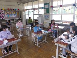 地区児童会の様子