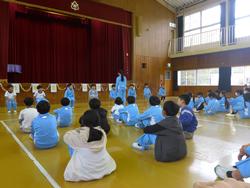 児童会会長あいさつ