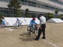 自転車の練習