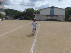 自転車の練習