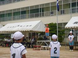 児童会長のあいさつ