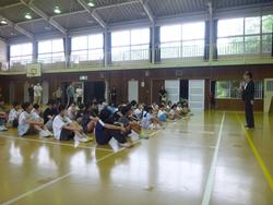 校長先生のお話