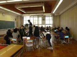 3年生の授業の様子