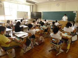 2年2組の授業の様子