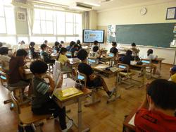 4年生の授業の様子