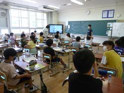 4年生の授業の様子