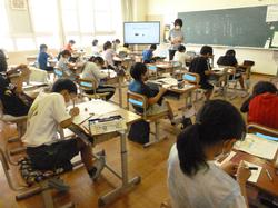 4年生の授業の様子
