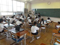 1年生の授業の様子