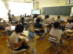 4年生の授業の様子
