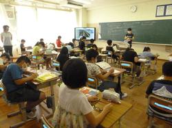 4年生の授業の様子