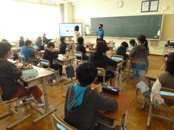 4年生の授業の様子