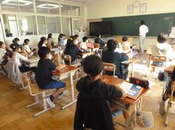 5年2組の授業の様子