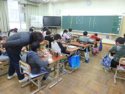2年1組の授業の様子