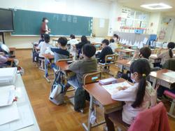 2年2組の授業の様子