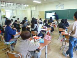 5年2組の授業の様子