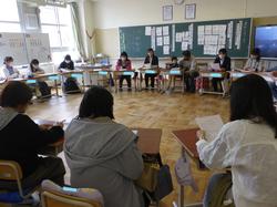 学級懇談会の様子2