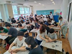 金物体験の様子