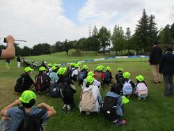 ゴルフトーナメント見学1