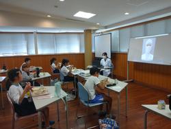 吉川中学校との交流の様子2