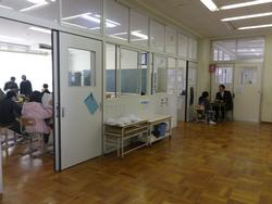終業式の日の様子
