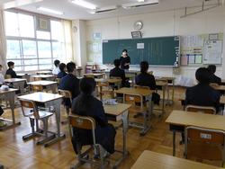 学級活動の様子